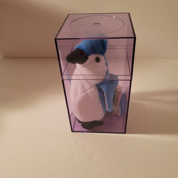 "Rocket" the Blue Jay is a striking Ty Beanie Baby known for its vibrant blue an - Picture 4 of 5